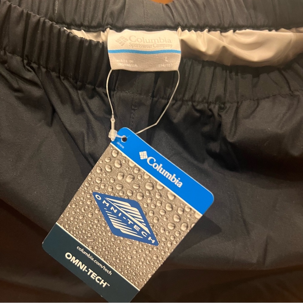 Columbia Youth Omni-Tech Black Pants - Picture 4 of 5